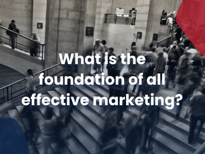 What is the foundation of all effective marketing?